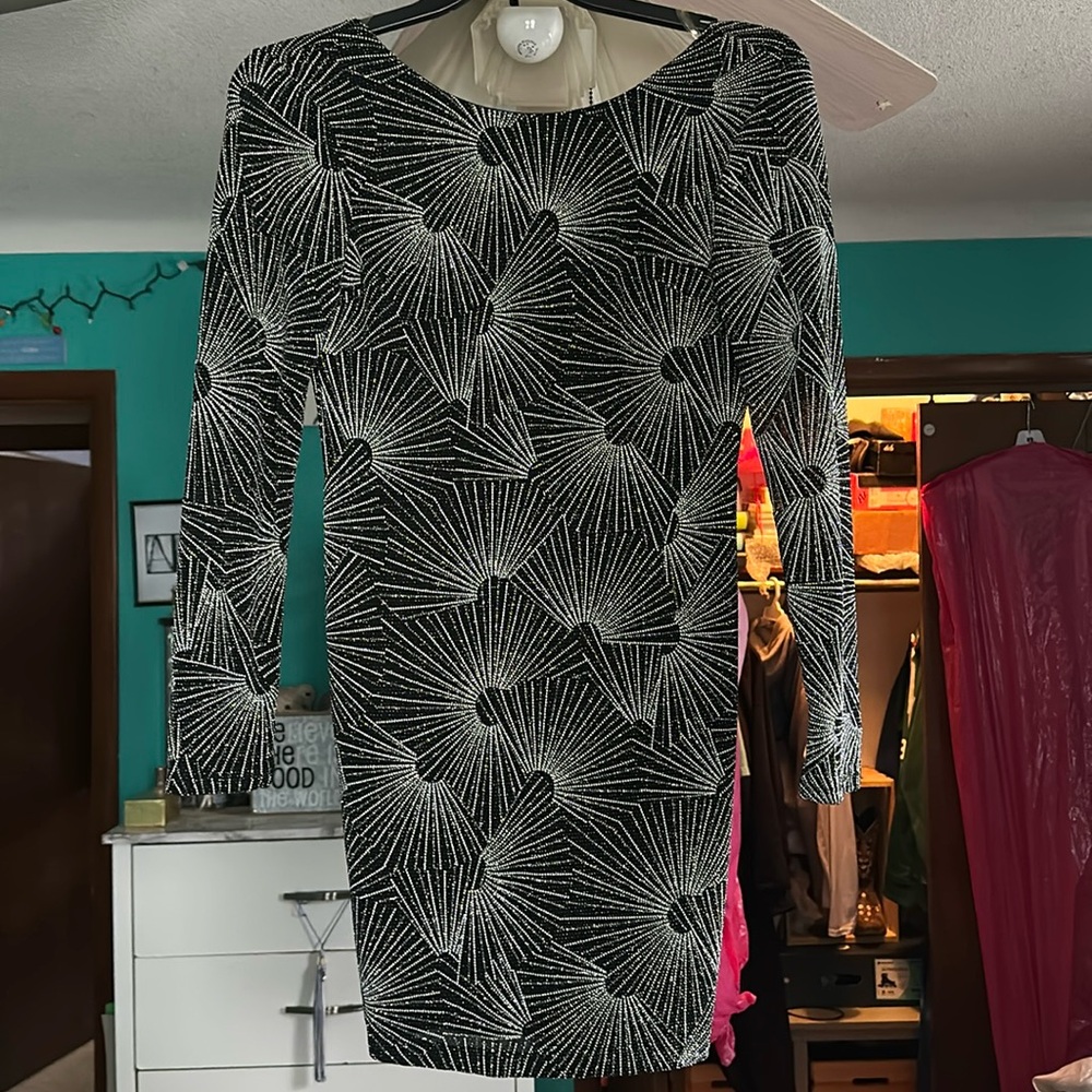 Black Sparkly Dress